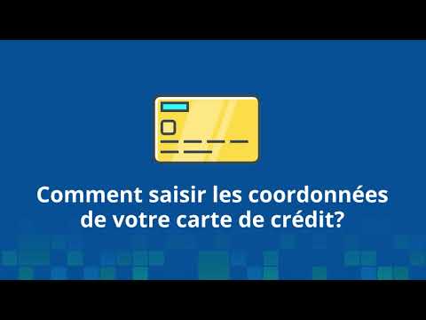 Comment entrer les détails de votre carte de crédit ? -Adobe Louer une Voiture