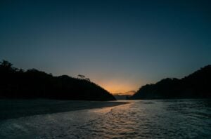 isla tortuga sunset