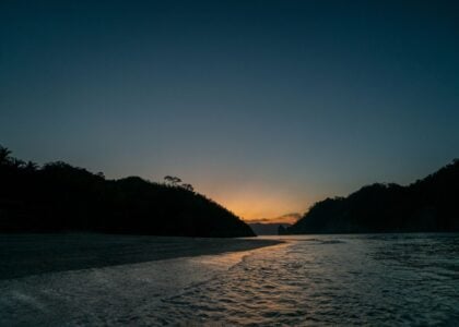 isla tortuga sunset