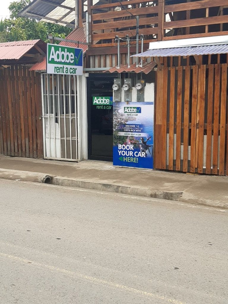 Adobe Car Rental en Puerto Viejo Costa Rica